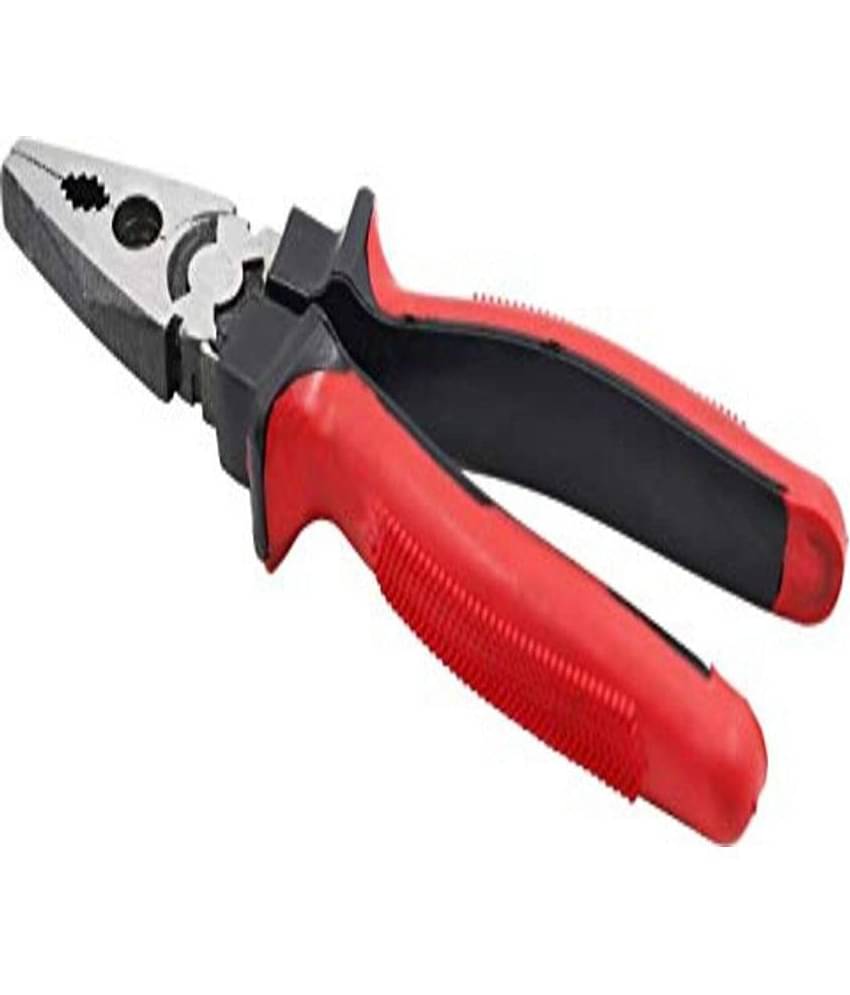 Aldeco Hand Tool Kit- Heavy Duty Plier (Pilash), Tape, Wire Cutter, Tester & 2in1 Screw Driver. Combination Tools For Domestic & Industrial Purpose.