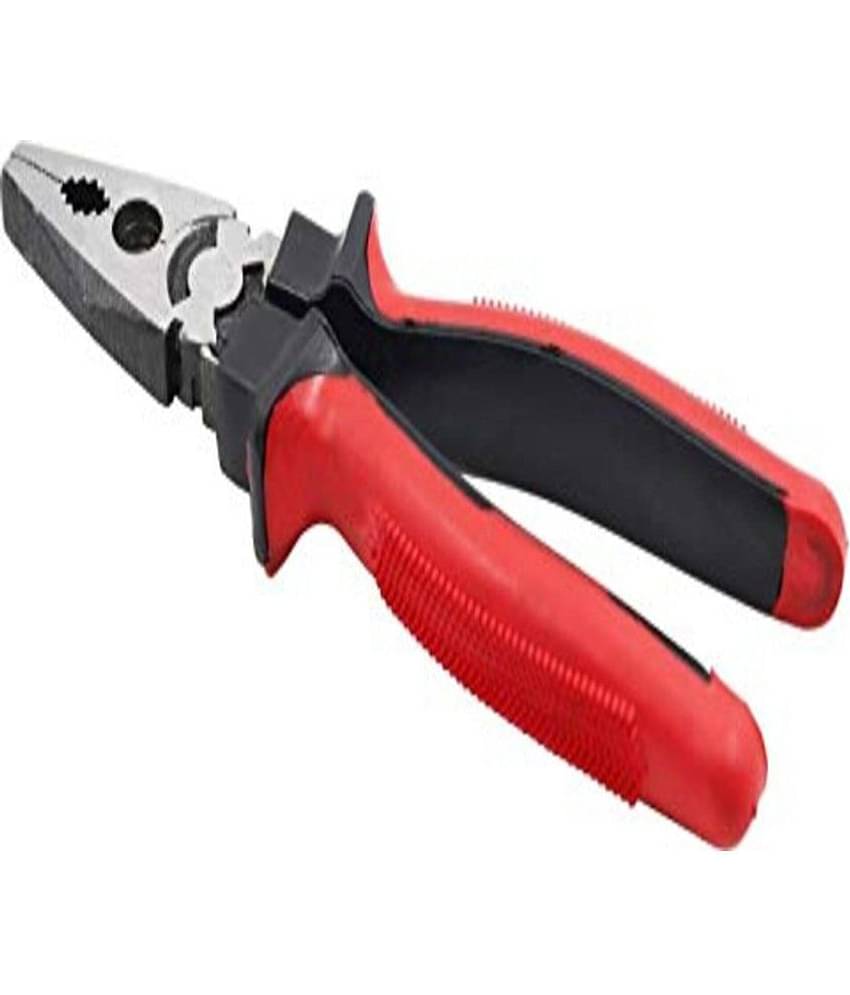 Aldeco Hand Tool Kit- Heavy Duty Grip Plier (Pilash), Blade Cutter, Wire Cutter, Measuring Tape, Tape, Tester & 2in1 Screw Driver. Combination Tools For Domestic & Industrial Purpose..