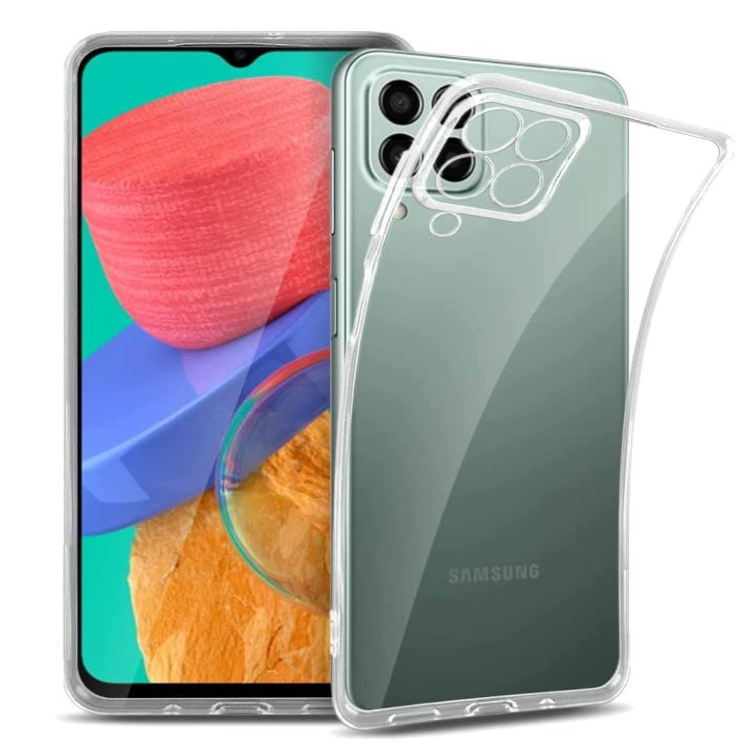 Case Vault Covers - Transparent Silicon Silicon Soft cases Compatible For Samsung Galaxy M53 5G ( Pack of 1 ) Case Vault Covers - Transparent Silicon Silicon Soft cases Compatible For Samsung Galaxy M53 5G ( Pack of 1 )