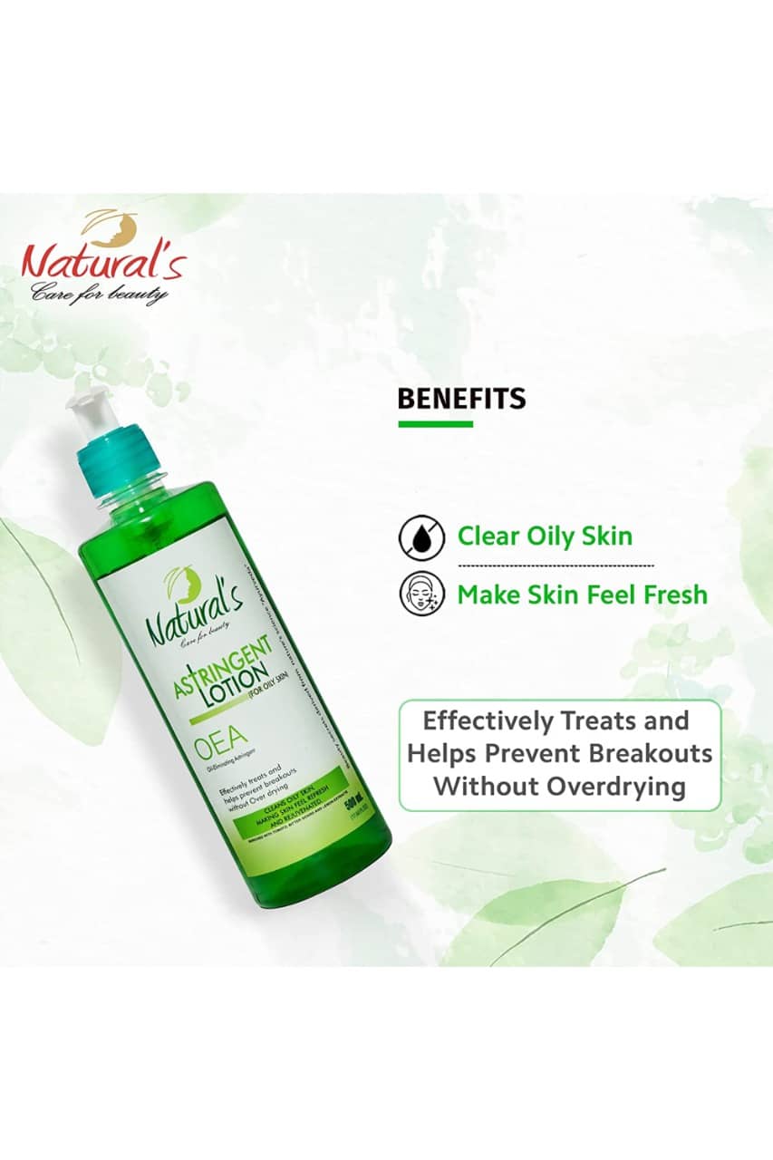Natural's - Skin Toning Lotion For All Skin Type 500 ml ( Pack of 1 )