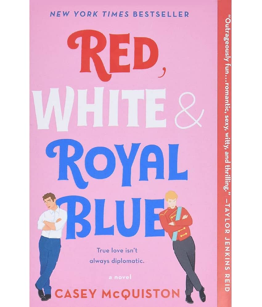 Red, White & Royal Blue: A Novel Paperback 19 June 2020 by Casey McQuiston - Stationery | Buy online on ZillyBuy