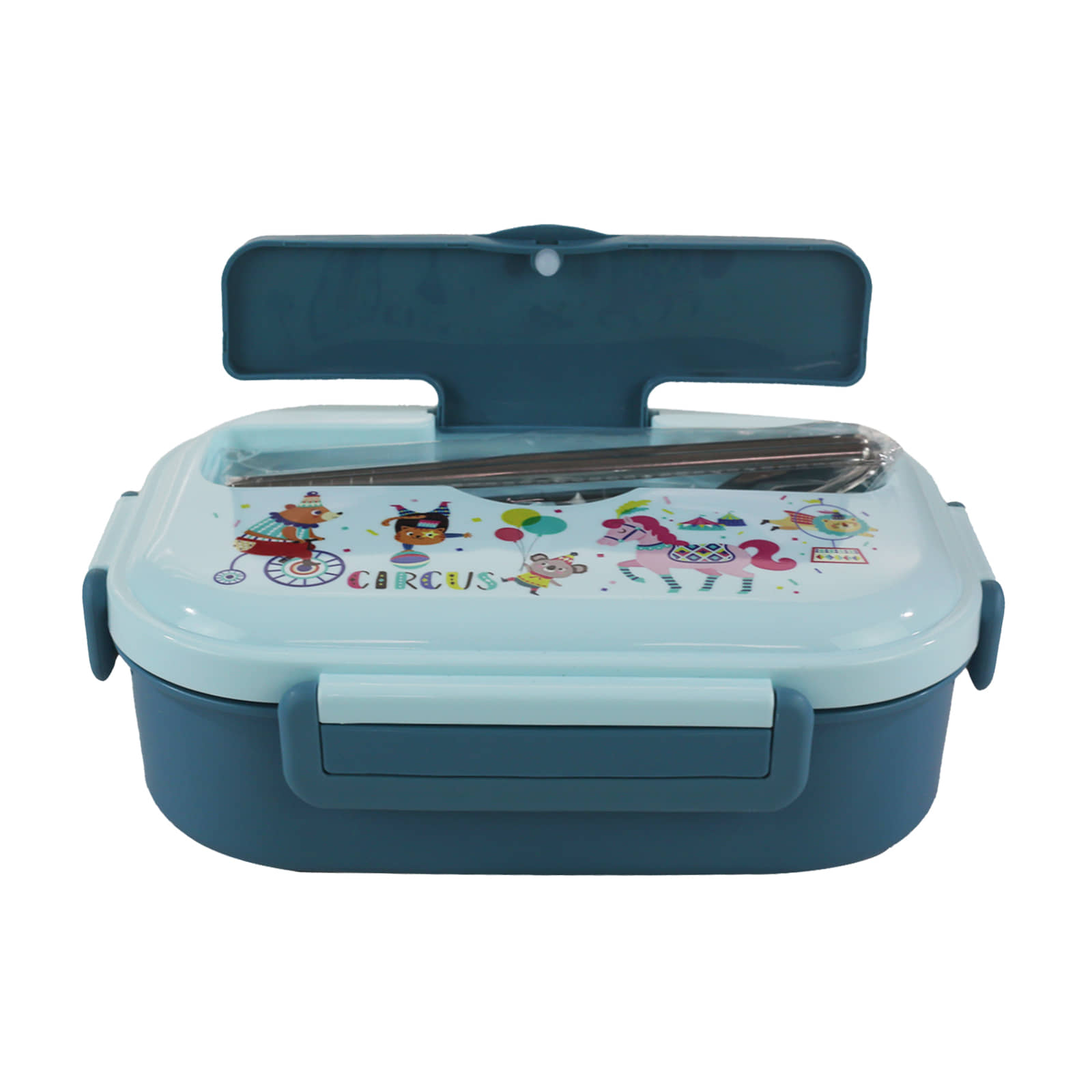 SmilyKiddos - Stainless Steel School Lunch Boxes 1 Container ( Pack of 1 )