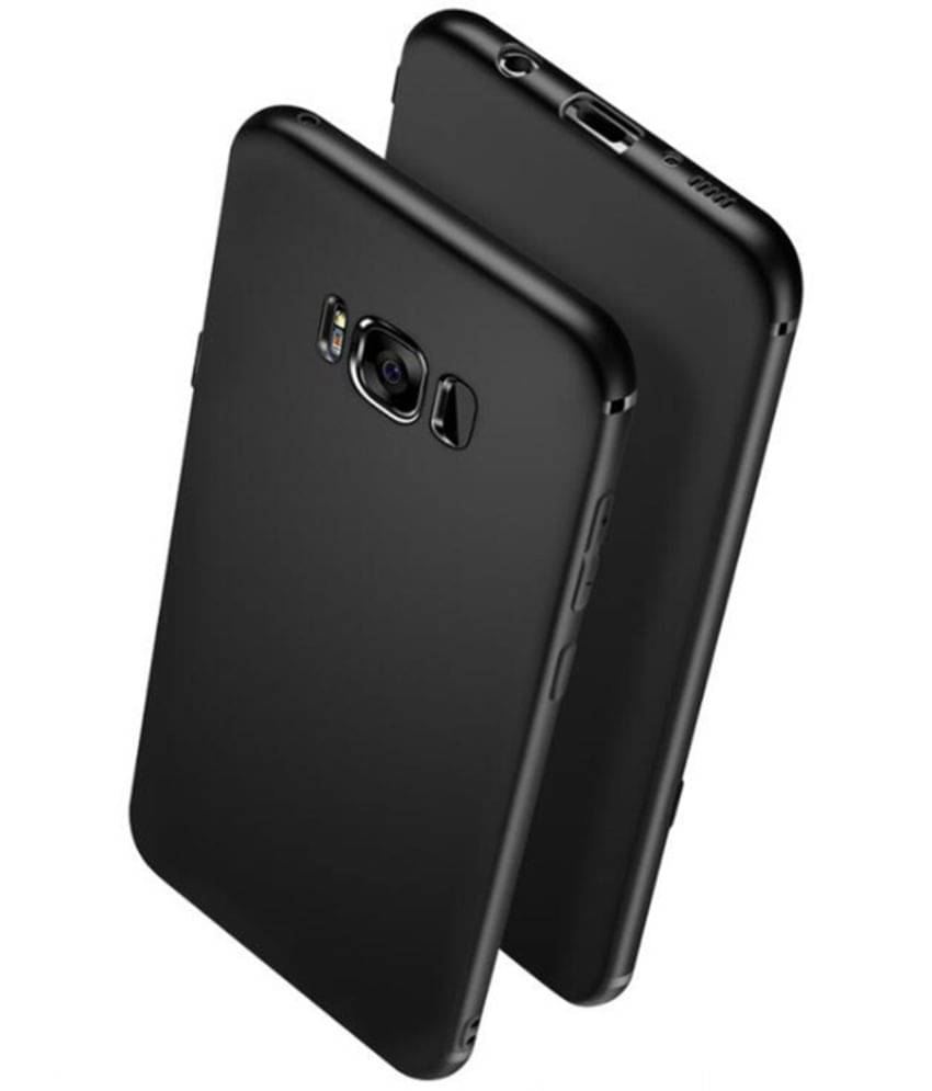 Spectacular Ace - Black Silicon Plain Cases Compatible For Samsung Galaxy S8 Plus ( Pack of 1 )     			Spectacular Ace - Black Silicon Plain Cases Compatible For Samsung Galaxy S8 Plus ( Pack of 1 )