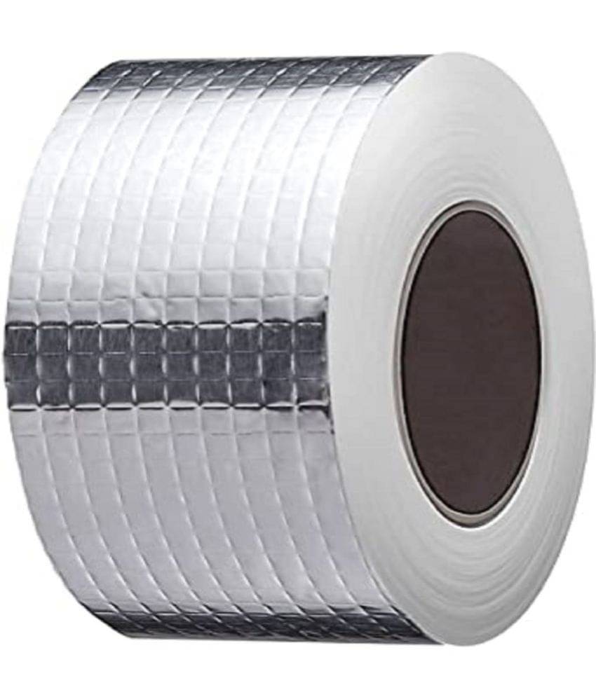 Dust n Shine Aluminium Waterproof Tape for Repair Pipe Leakage or Roof Water Leakage Solution -5m Dust n Shine Aluminium Waterproof Tape for Repair Pipe Leakage or Roof Water Leakage Solution -5m