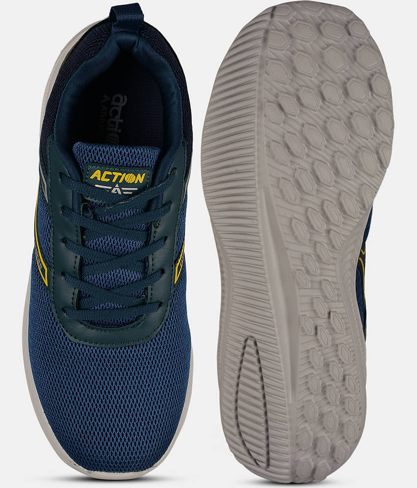 Action - Mesh Running shoes Teal Men's Sports Running Shoes