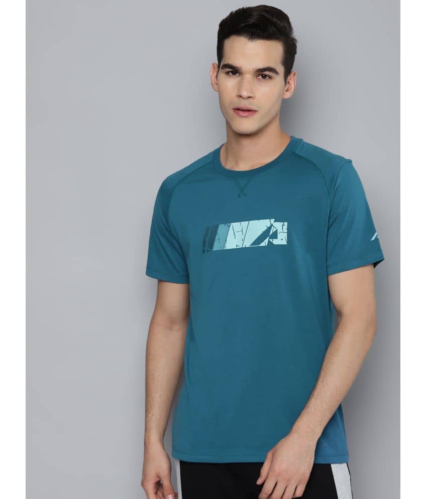 Alcis - Green Cotton Regular Fit Men's Sports T-Shirt ( Pack of 1 )