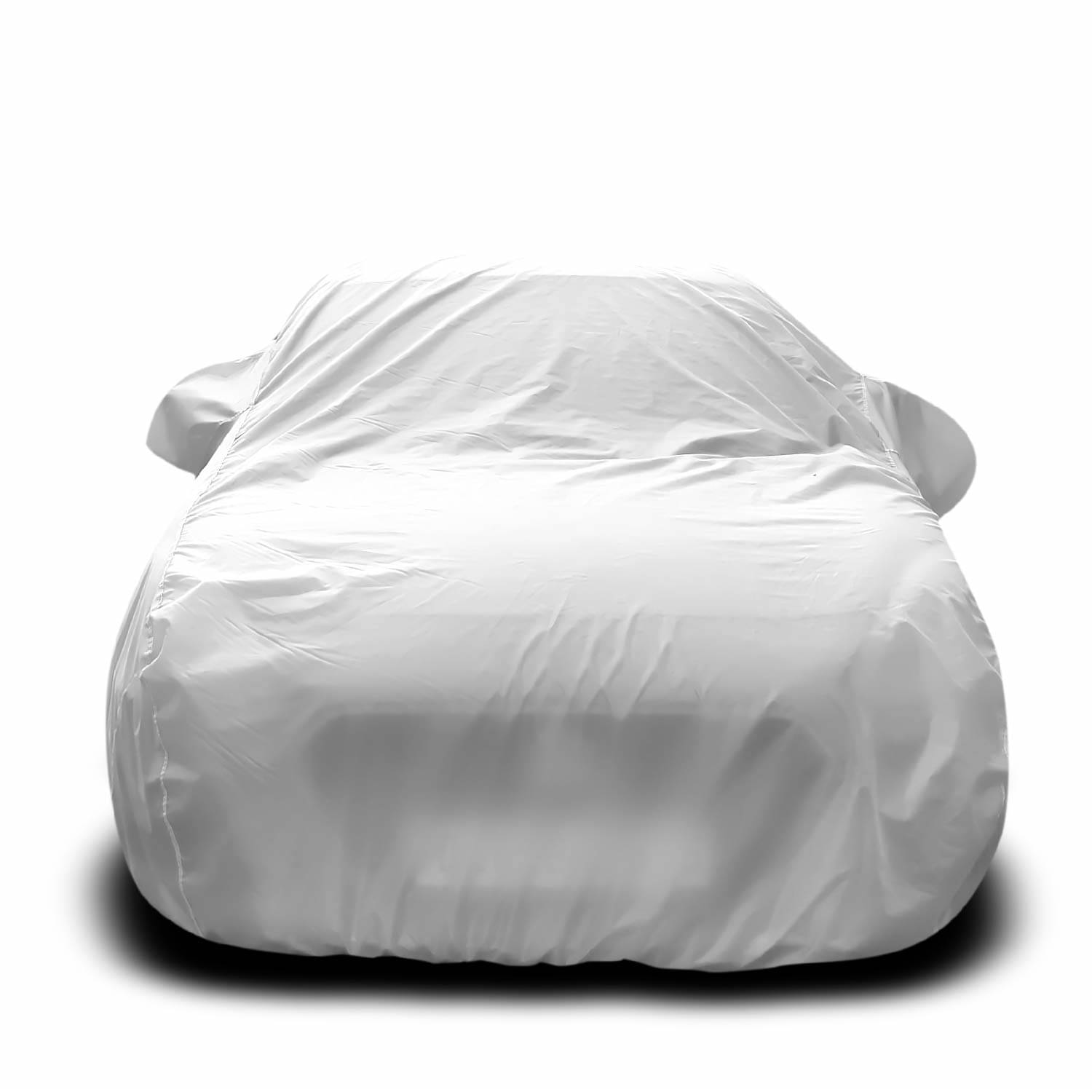     			Autoretail Dust Proof Car Body Polyster Cover For Nissan Micra Without Mirror Pocket Silver (Pack Of 1)