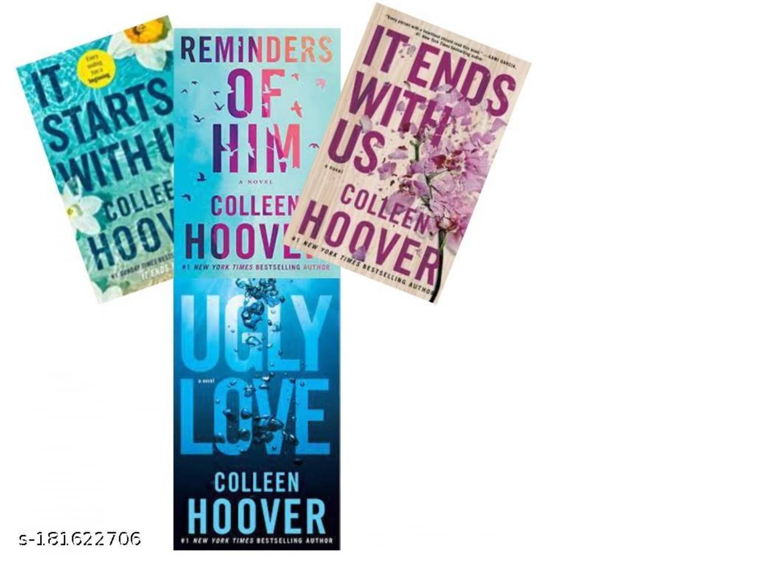 It Starts with Us: A Novel + Reminders of Him+ It Ends with Us + Ugly Lov It Starts with Us: A Novel + Reminders of Him+ It Ends with Us + Ugly Lov