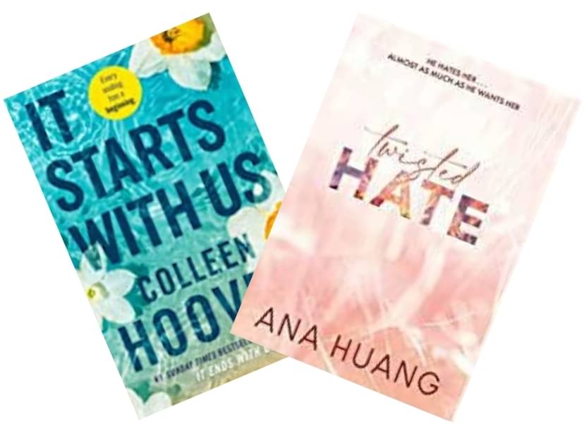     			It Starts with Us: A Novel + Twisted Hate