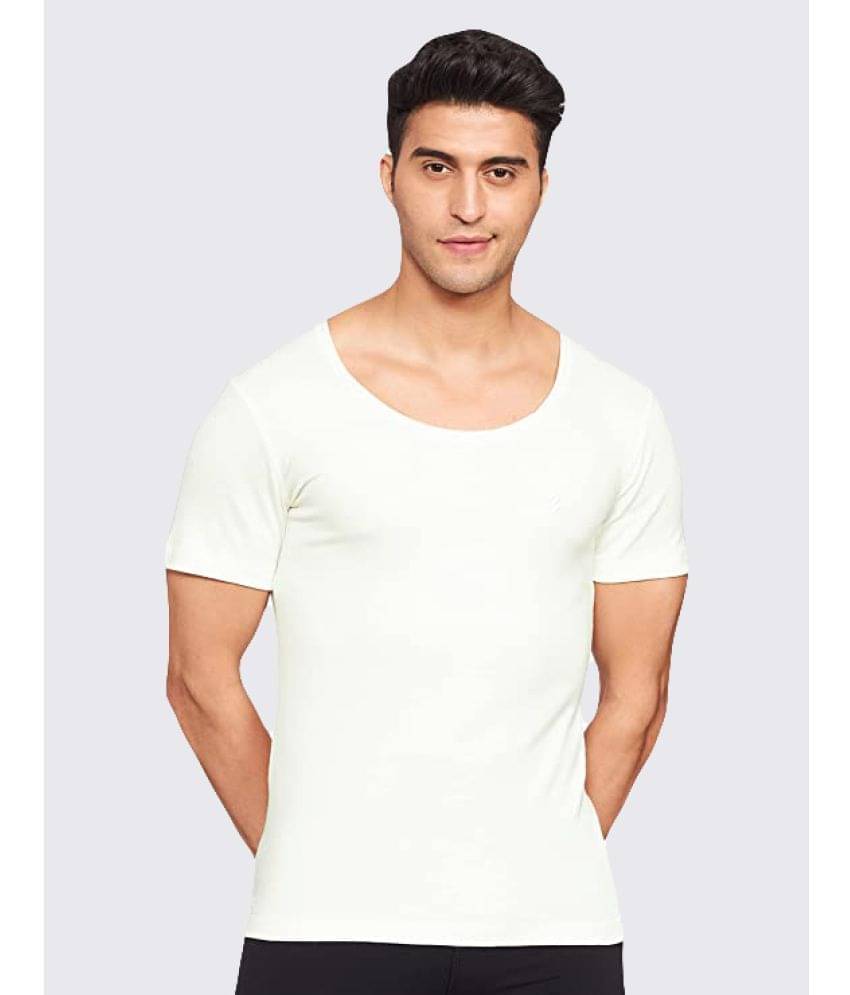     			ONN Pack of 1 Cotton Thermal Tops For Men's ( White )