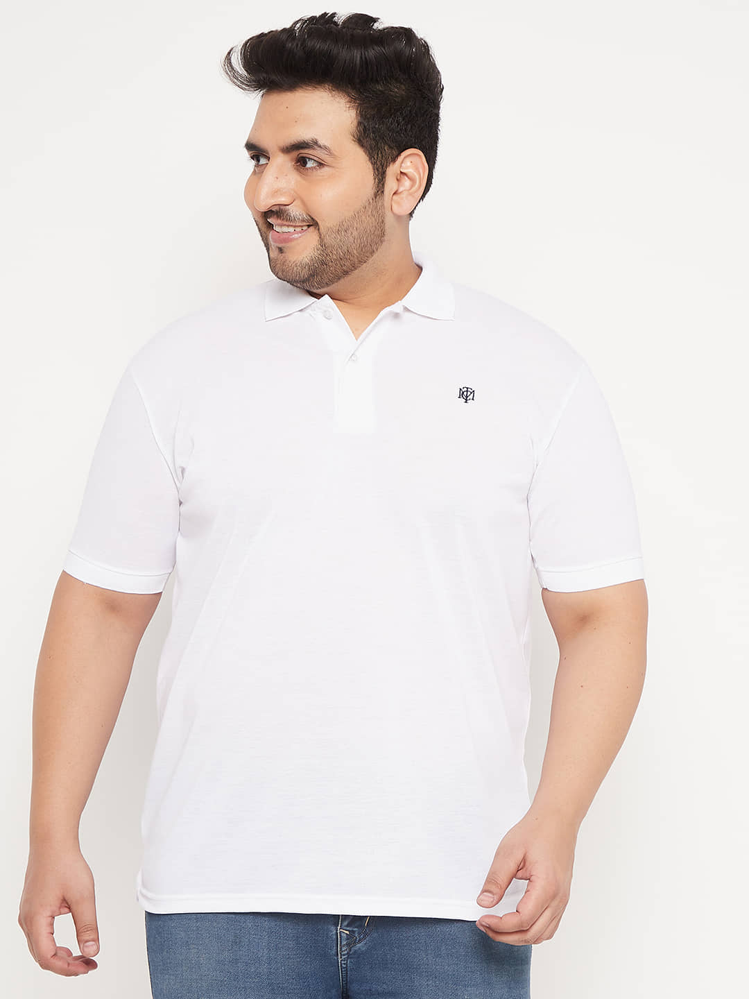 The Million Club Pack of 1 Cotton Blend Regular Fit Solid Half Sleeves Men's Polo T Shirt ( Mustard )