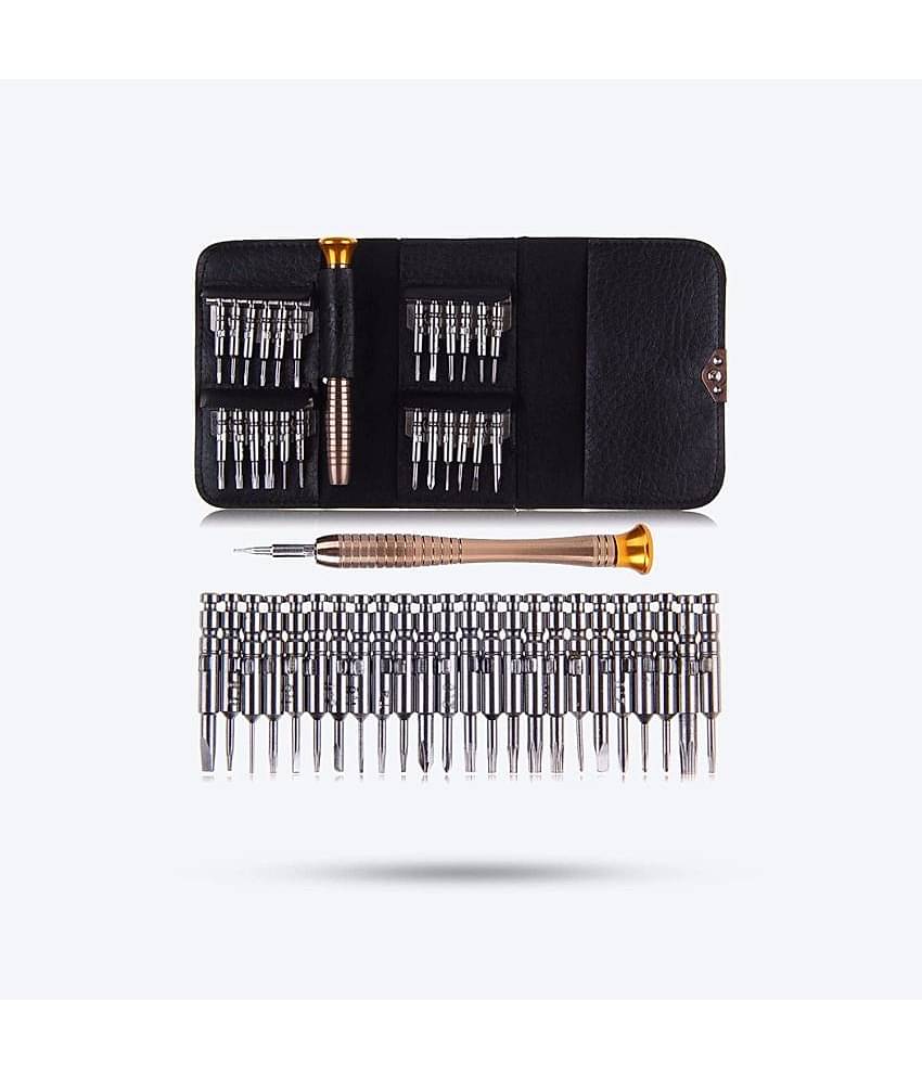 Aldeco 25in1 Screw Driver Pouch Set with 9Pcs Allen Key Set. Combination For Domestic & Industrial Purpose Hand tools & Easy to use.