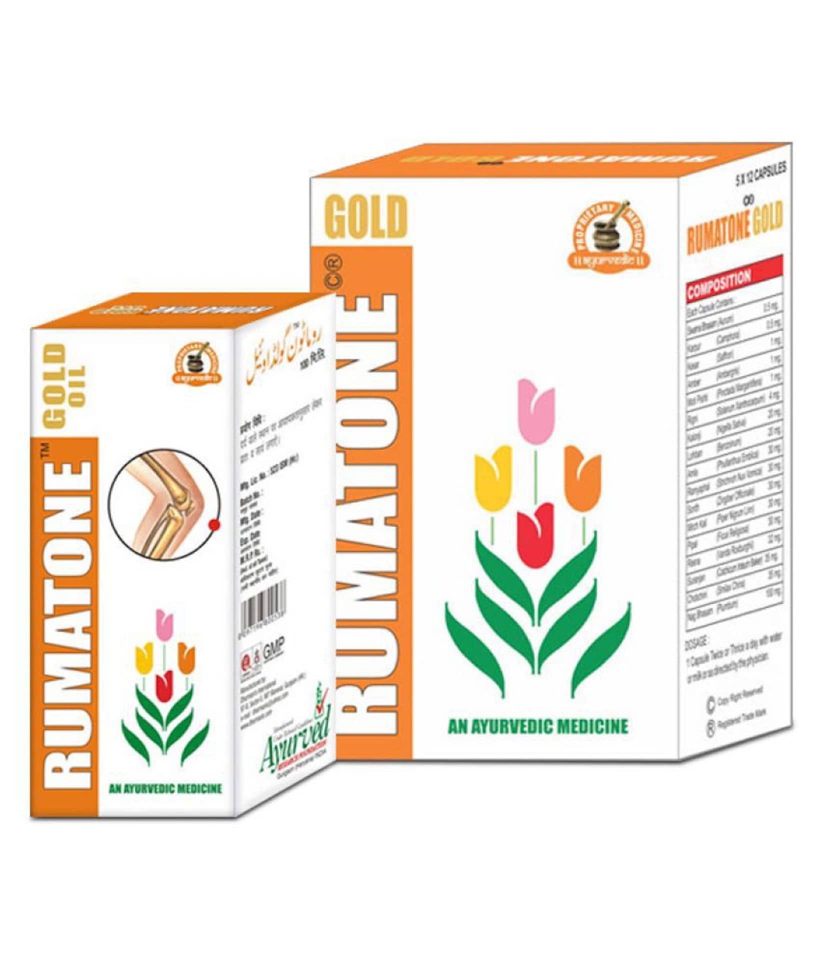 Company RUMATONE GOLD CAPSULE ( PACK OF 2)