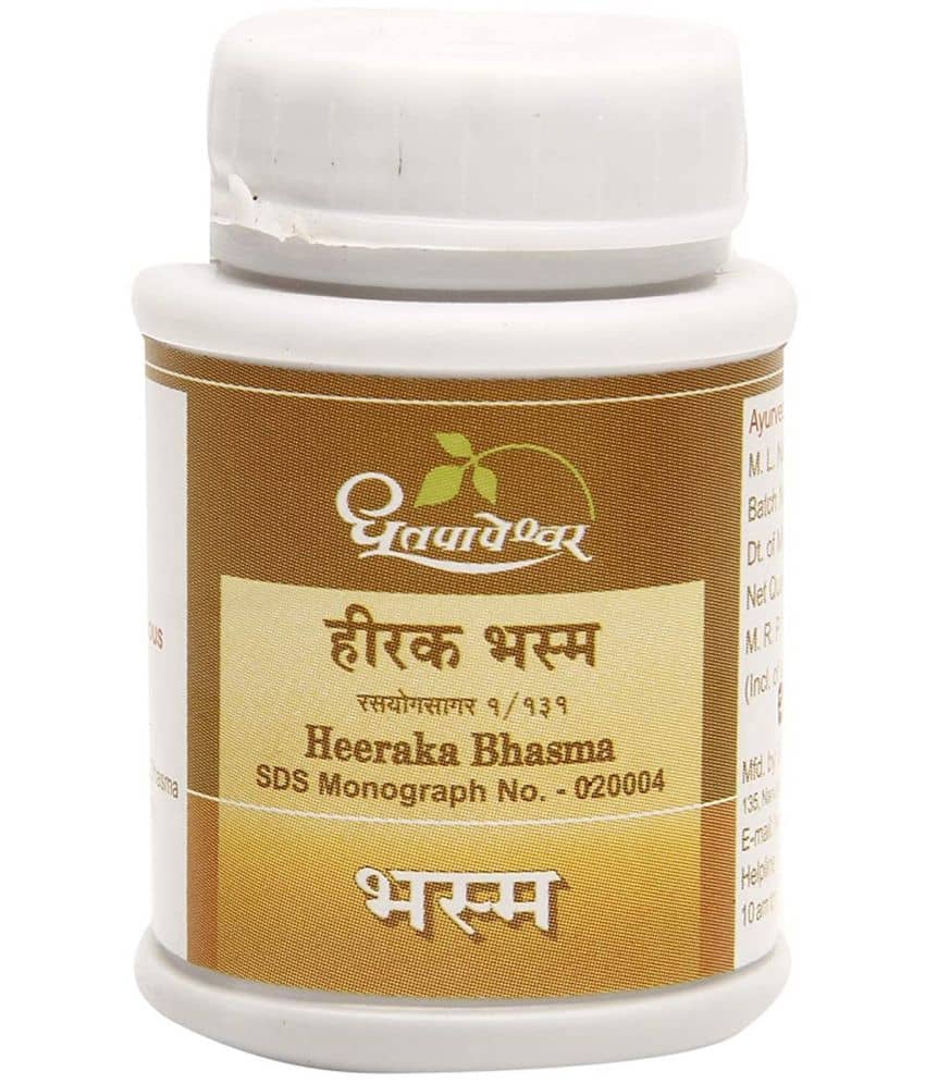 Dhootpapeshwar DHOOTPAPESHWAR HEERAK BHASM  100 MG