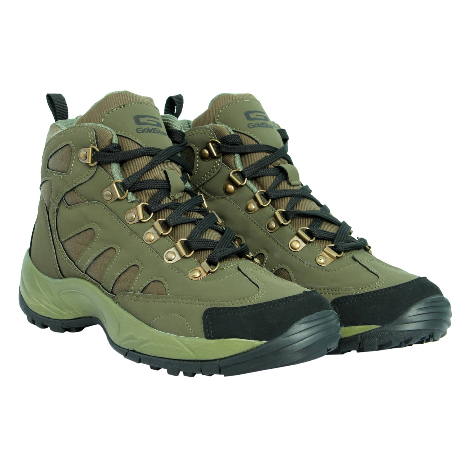GOLDSTAR 401 Olive Men's Trekking Shoes