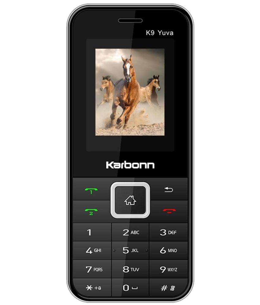     			Karbonn k9 yuva Dual SIM Feature Phone Silver
