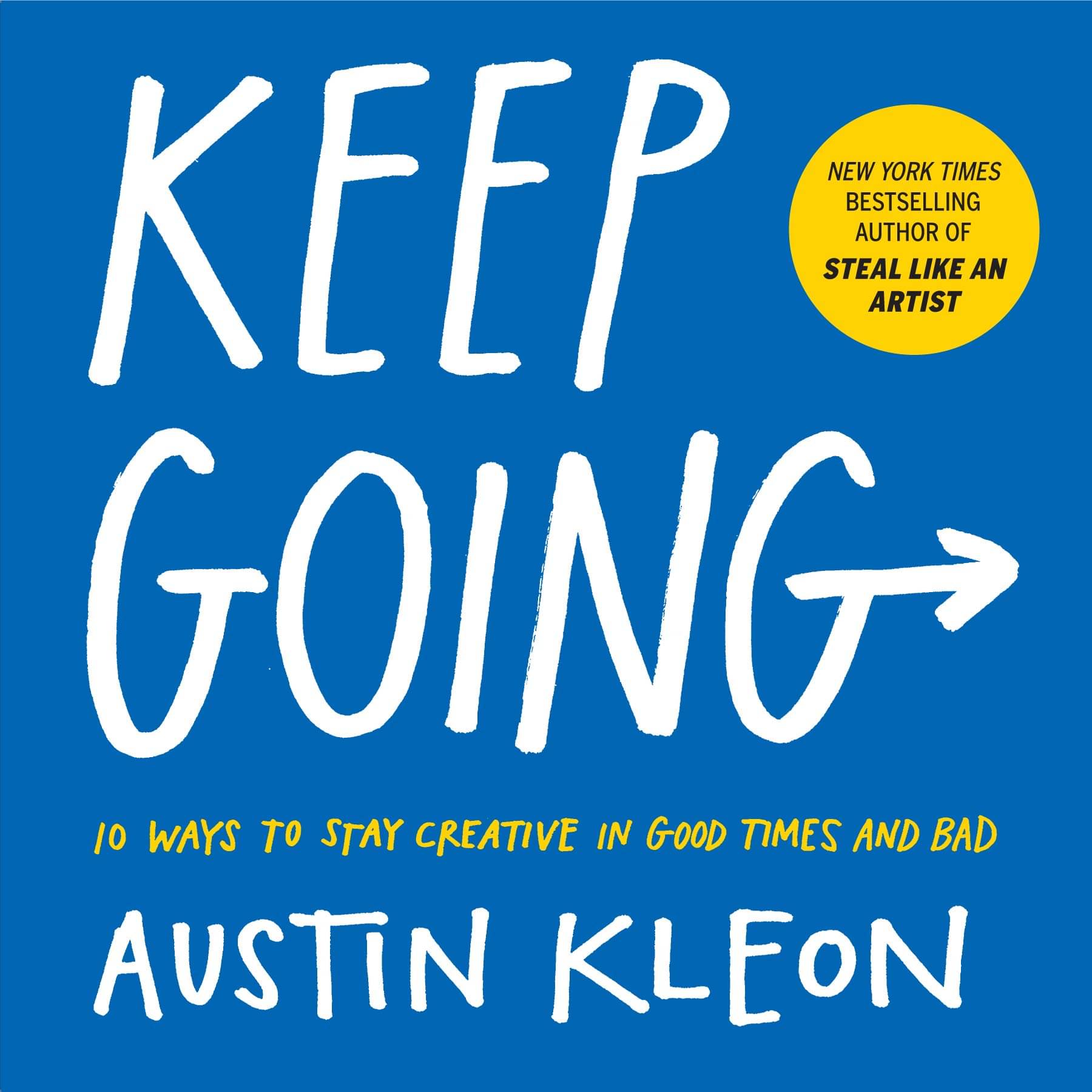     			Keep Going Paperback 2 April 2019 by Austin Kleon