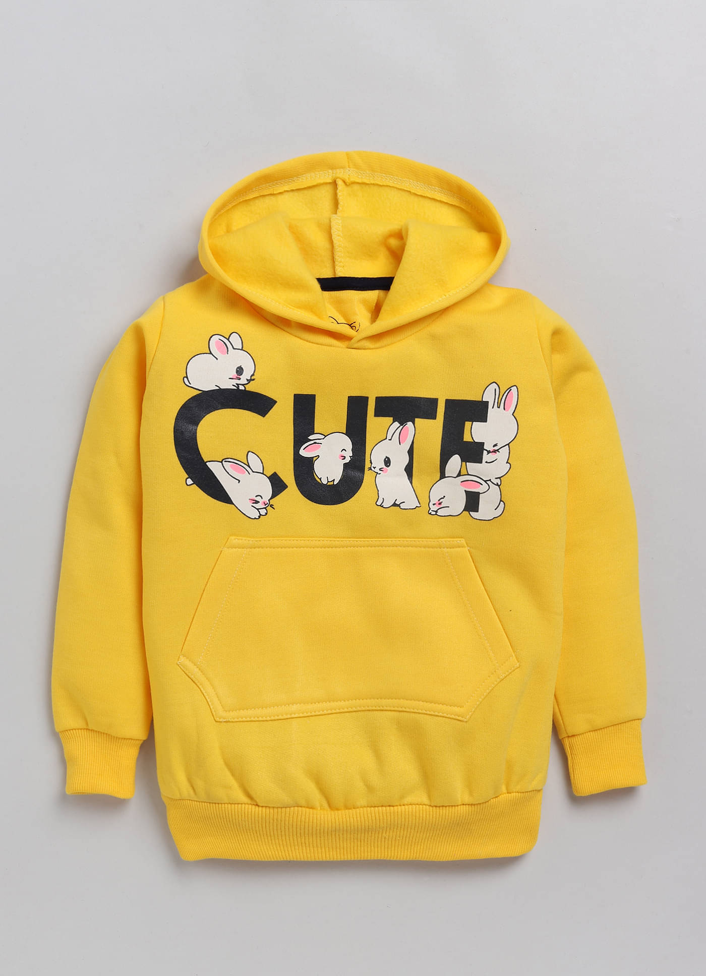     			Lazy Shark Girls Cotton Sweatshirt ( Yellow )