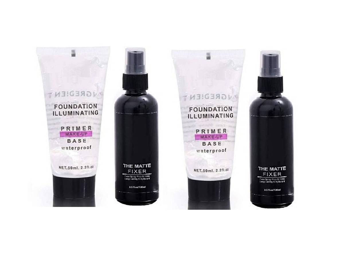 RTB Combo of 2 Primer & 2 Face Makeup Setting Spray Pack of 4 200 RTB Combo of 2 Primer & 2 Face Makeup Setting Spray Pack of 4 200