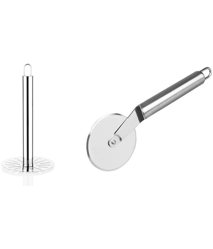 Analog kitchenware - Silver Stainless Steel 2 Pic ( Set of 2 )