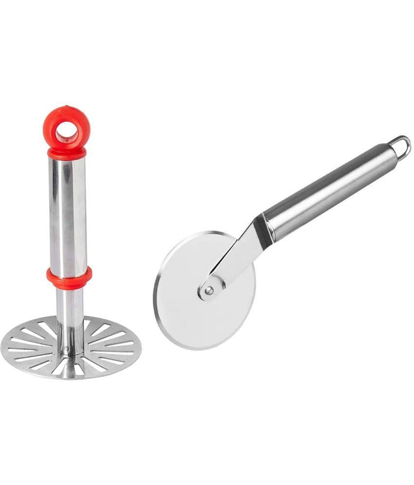 Analog kitchenware - Silver Stainless Steel 2 Pic ( Set of 2 )
