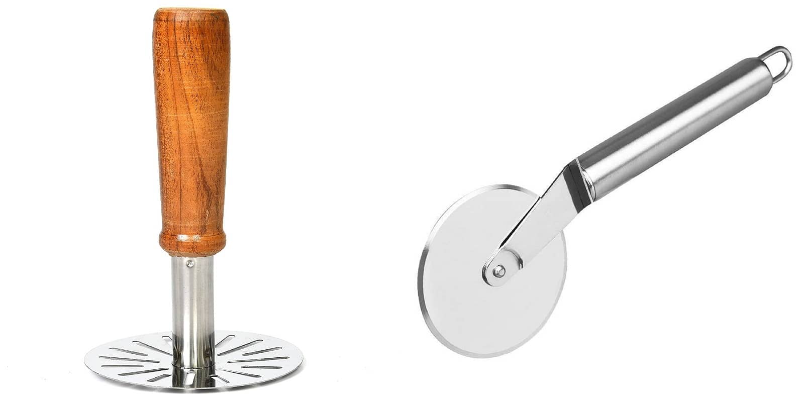 Analog kitchenware - Silver Stainless Steel 2 Pic ( Set of 2 )