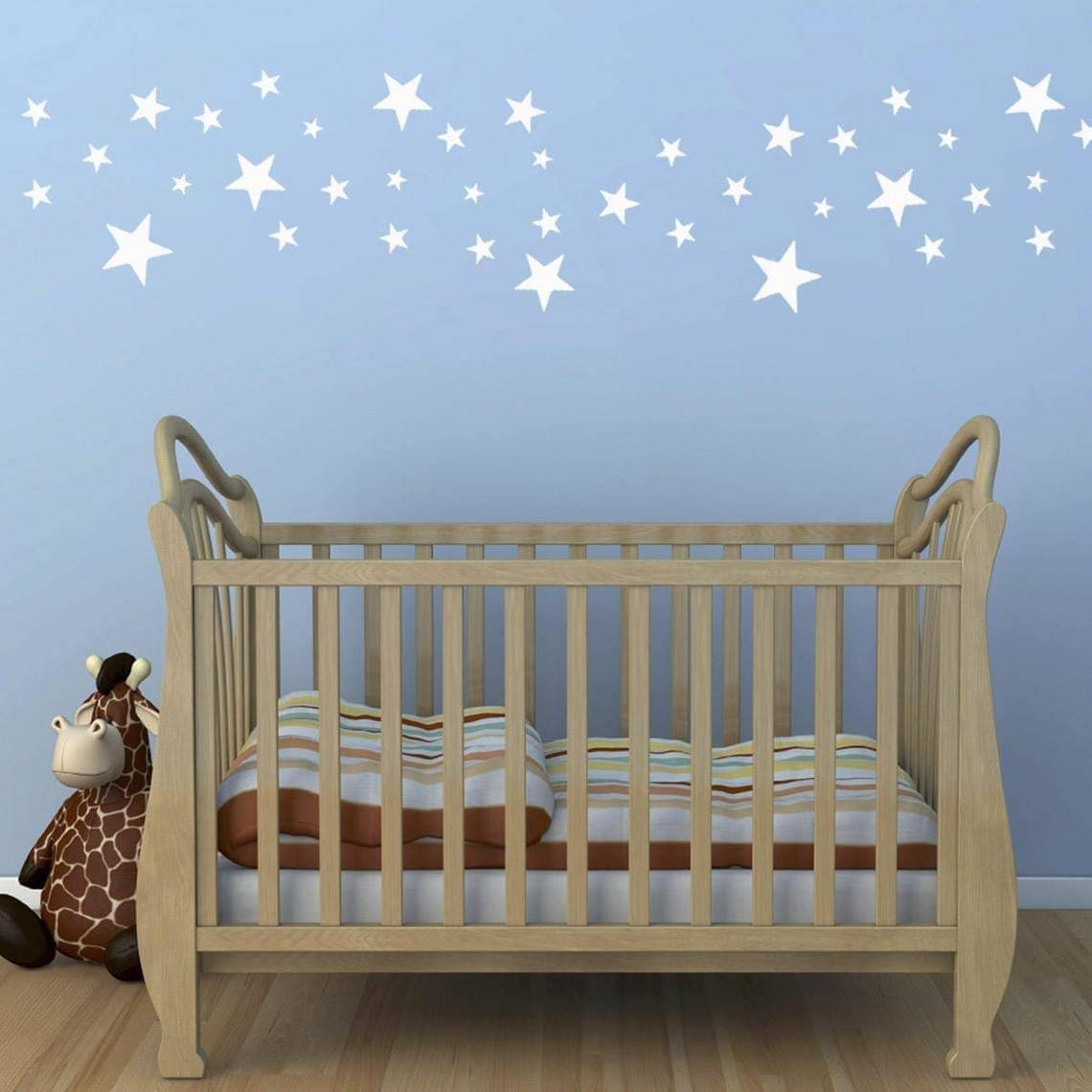 Asmi Collection Self Adhesive Vinyl Space Stars Kids Room Wall Sticker ( 100 x 100 cms )     			Asmi Collection Self Adhesive Vinyl Space Stars Kids Room Wall Sticker ( 100 x 100 cms )