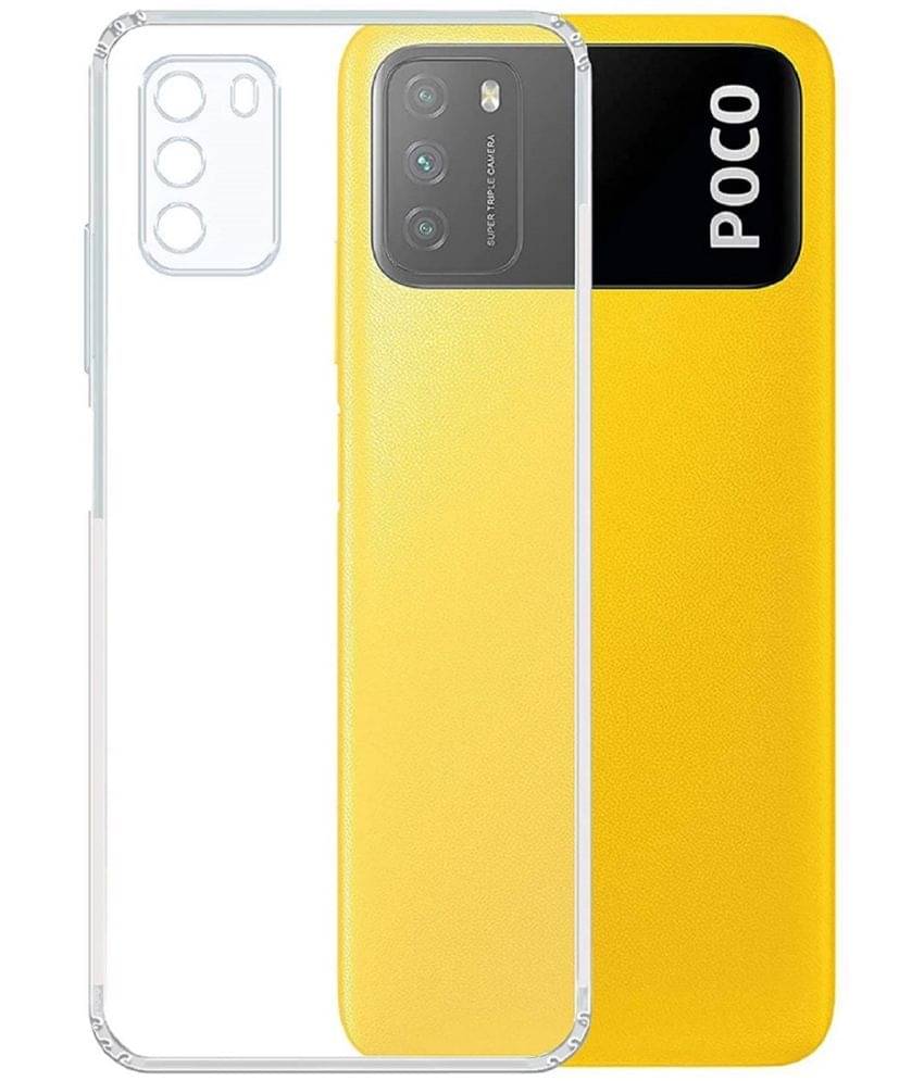 Case Vault Covers - Transparent Silicon Silicon Soft cases Compatible For Poco M3 ( Pack of 1 ) Case Vault Covers - Transparent Silicon Silicon Soft cases Compatible For Poco M3 ( Pack of 1 )