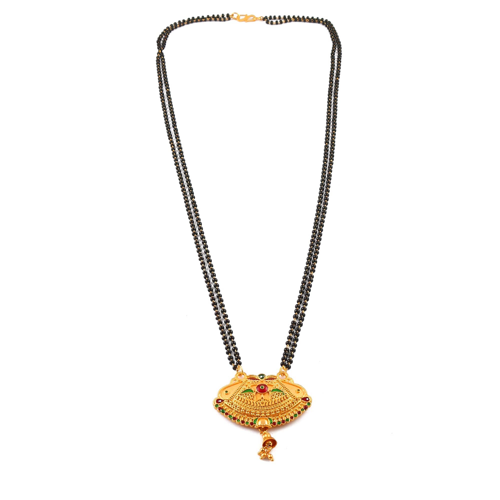 Jewar Mandi - Yellow Mangalsutra ( Pack of 1 )
