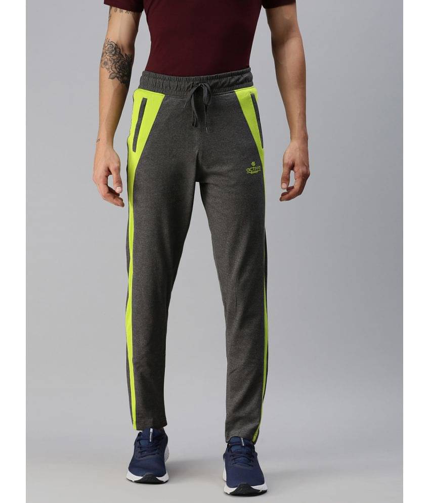     			ONN - Charcoal Cotton Blend Men's Trackpants ( Pack of 1 )