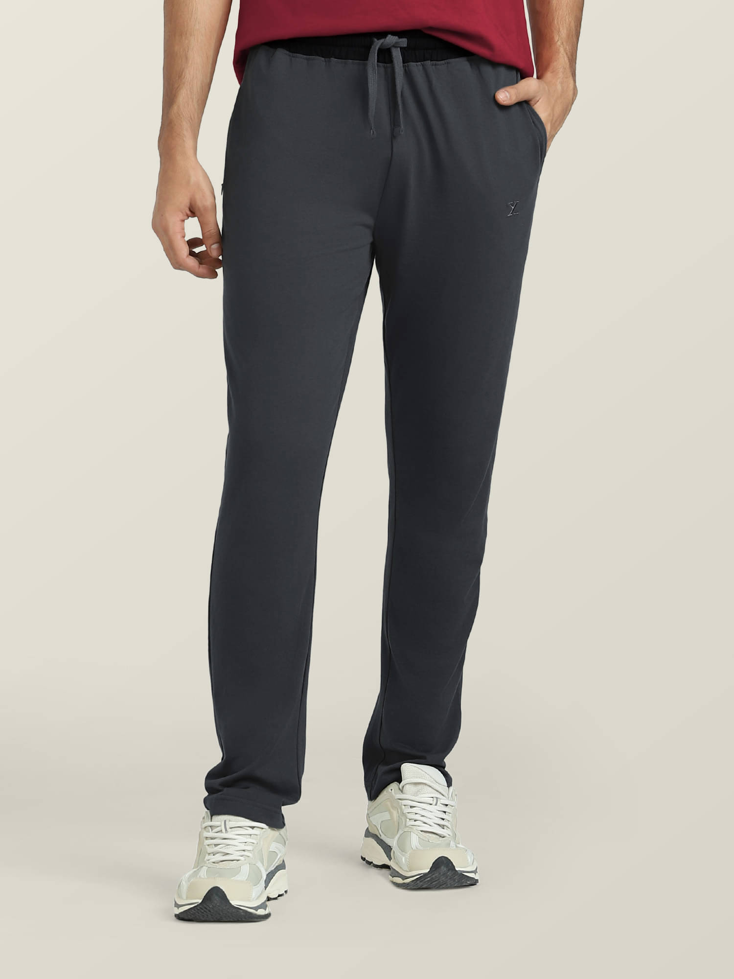 XYXX - Grey Cotton Blend Men's Trackpants ( Pack of 1 ) XYXX - Grey Cotton Blend Men's Trackpants ( Pack of 1 )