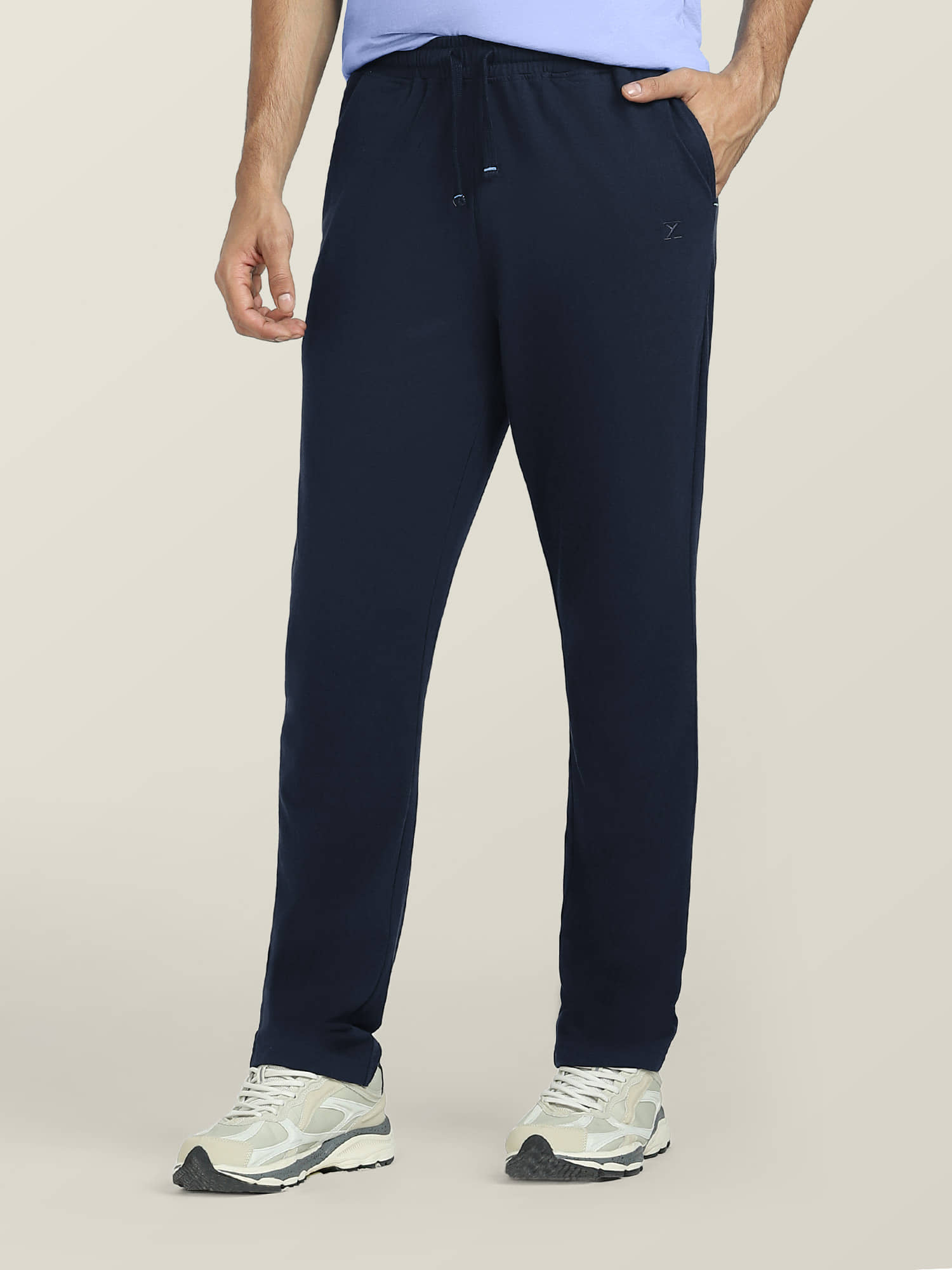 XYXX - Grey Cotton Blend Men's Trackpants ( Pack of 1 ) - Track Pants | Buy online on ZillyBuy