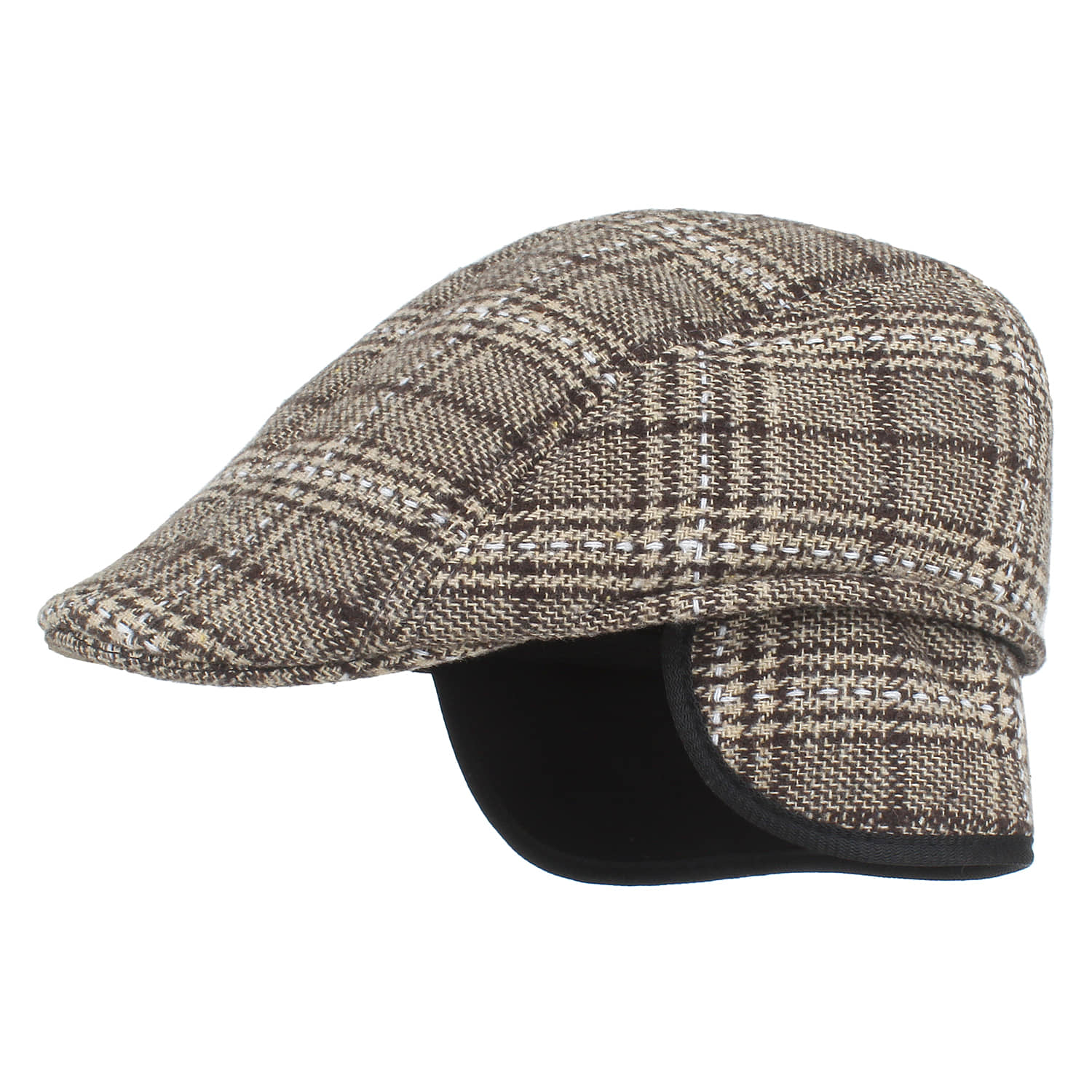 Zacharias - Black Woollen Men's Cap ( Pack of 1 )