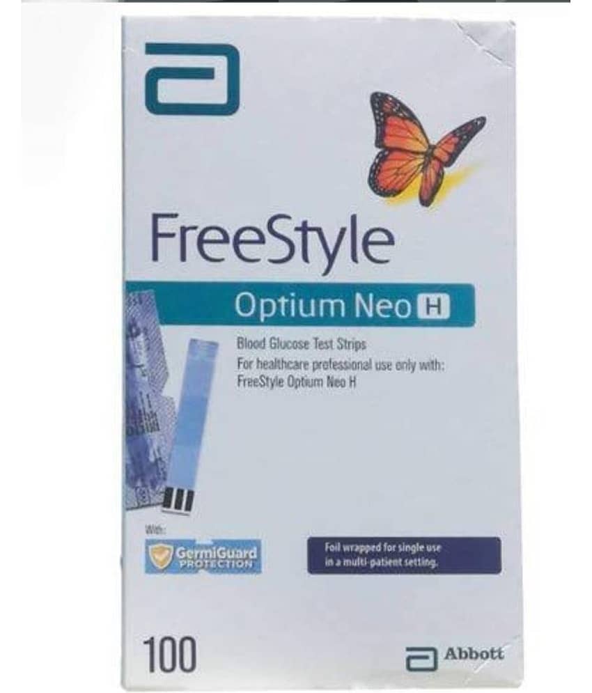 Abbott Freestyle Optium Neo H 100 Test Strips(Pack of 1)