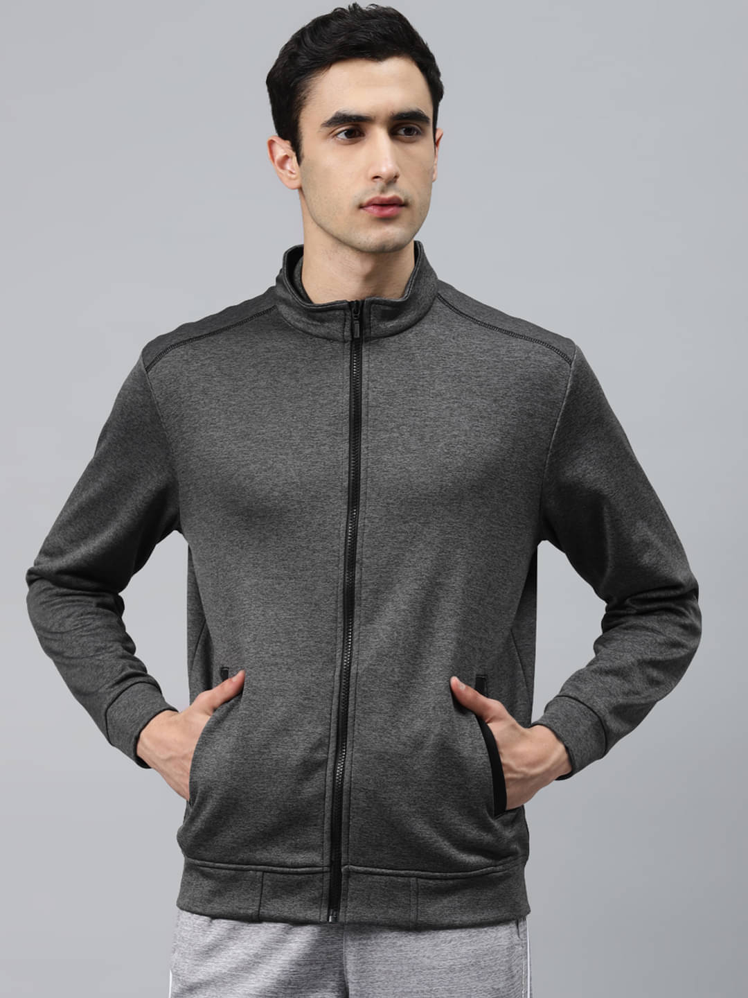 Alcis - Grey Polyester Men's Running Jacket ( Pack of 1 ) Alcis - Grey Polyester Men's Running Jacket ( Pack of 1 )