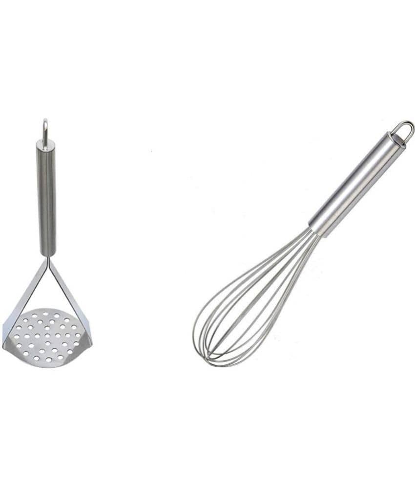 Analog kitchenware - Silver Stainless Steel 2 Pic ( Set of 2 )