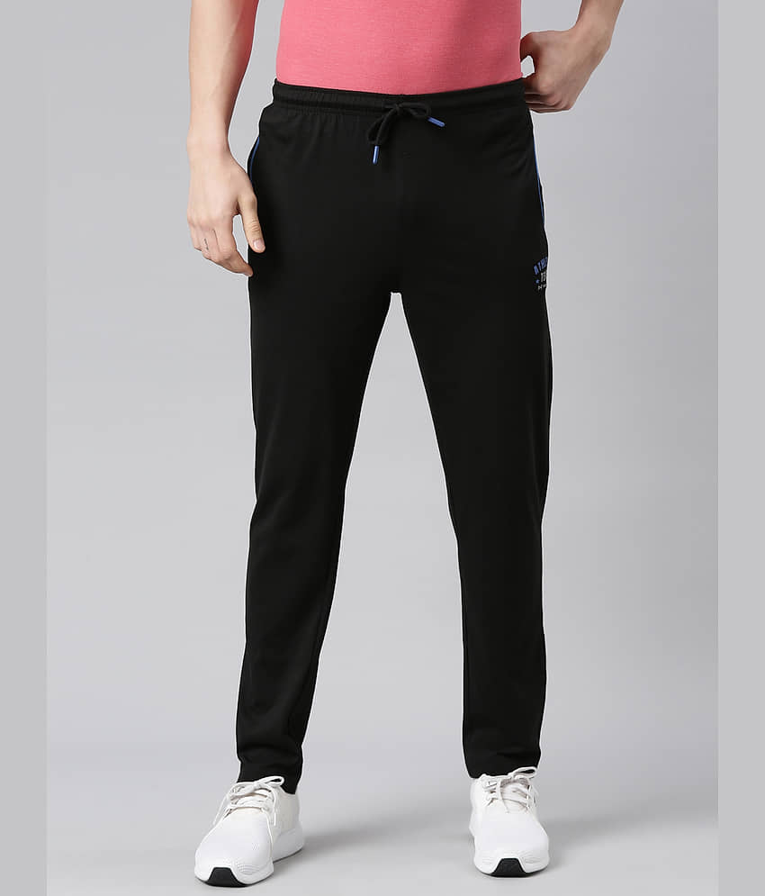 Force NXT - Black Cotton Blend Men's Trackpants ( Pack of 1 ) - Track Pants | Buy online on ZillyBuy
