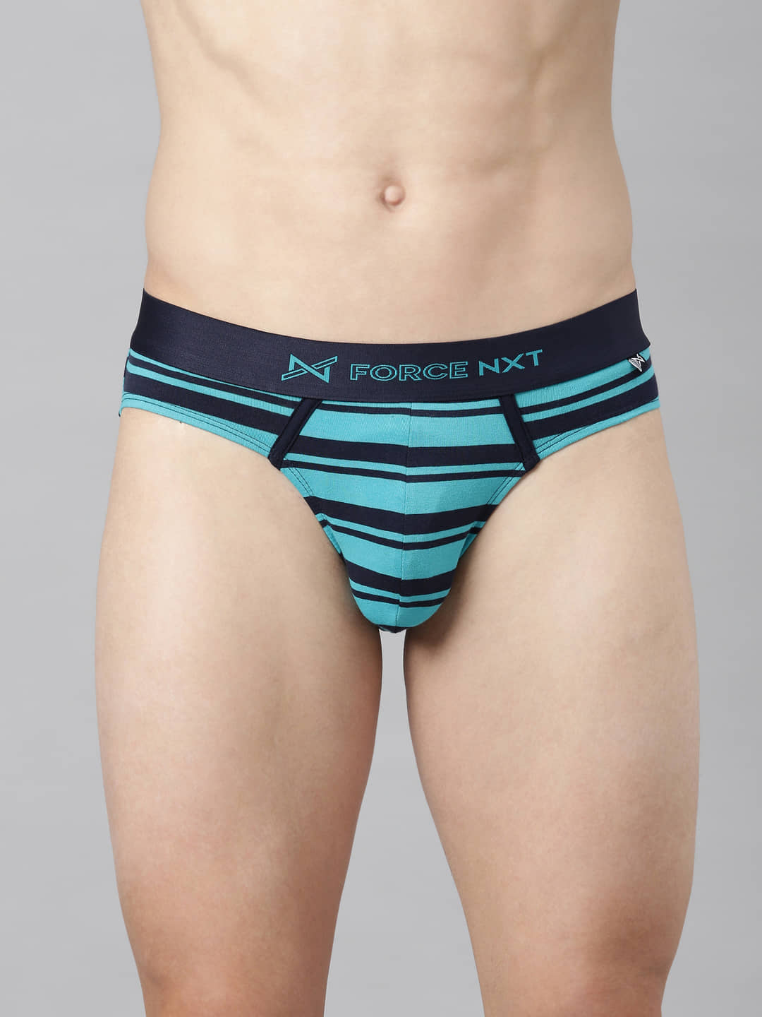 Force NXT Pack of 1 Cotton Briefs For Men's ( Multicolor )