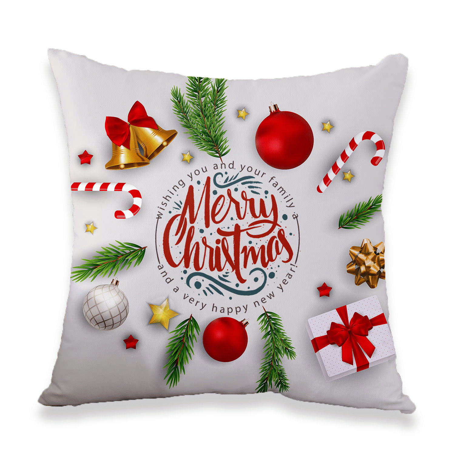     			Ros - Multicolor Nylon Gifting Printed Cushion