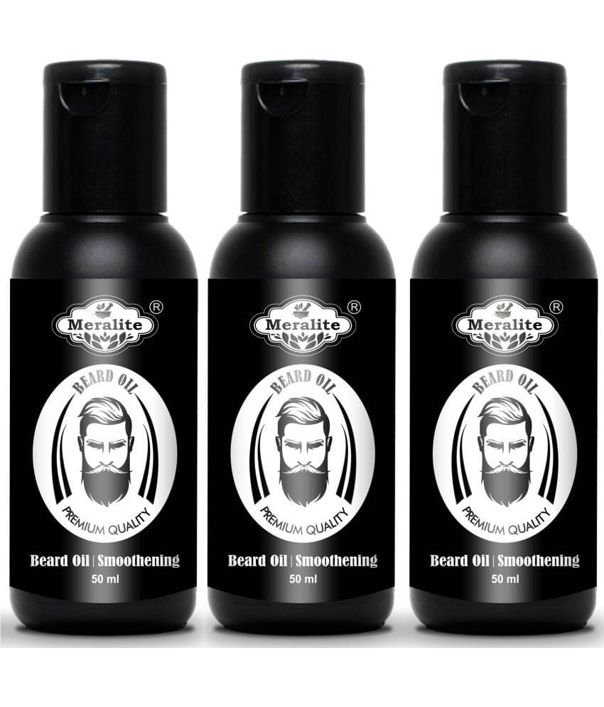 MERALITE - 150mL Promotes Beard Growth Beard Oil ( Pack of 3 ) MERALITE - 150mL Promotes Beard Growth Beard Oil ( Pack of 3 )