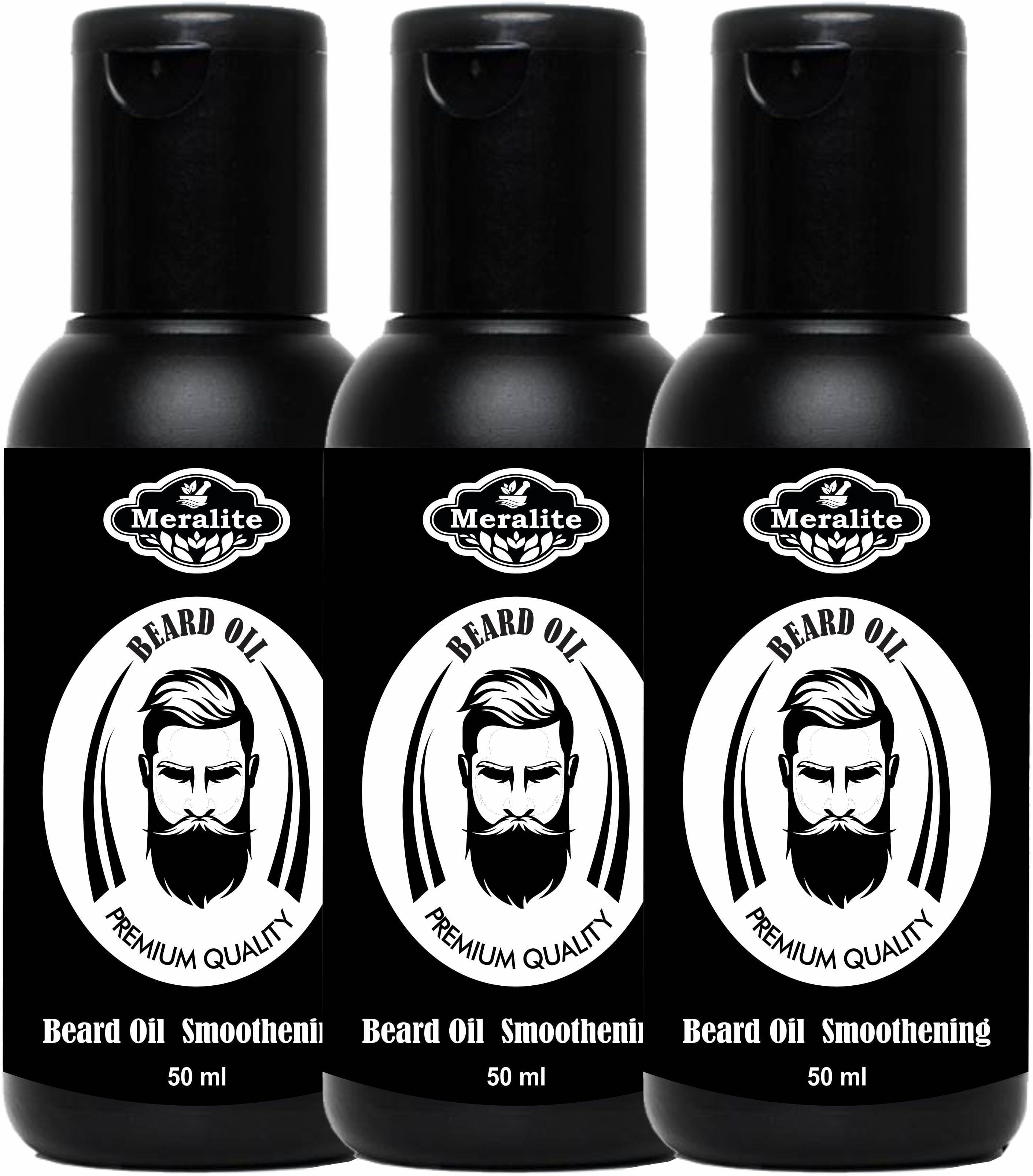     			MERALITE - 150mL Promotes Beard Growth Beard Oil ( Pack of 3 )