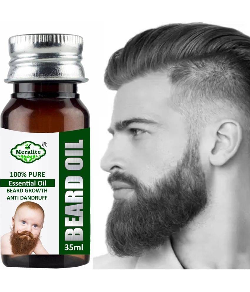 MERALITE - 35mL Promotes Beard Growth Beard Oil ( Pack of 1 ) MERALITE - 35mL Promotes Beard Growth Beard Oil ( Pack of 1 )