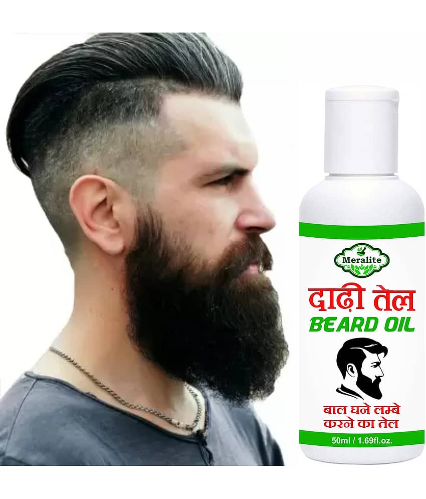 MERALITE - 50mL Promotes Beard Growth Beard Oil ( Pack of 1 ) - Beard Care and Tools | Buy online on ZillyBuy