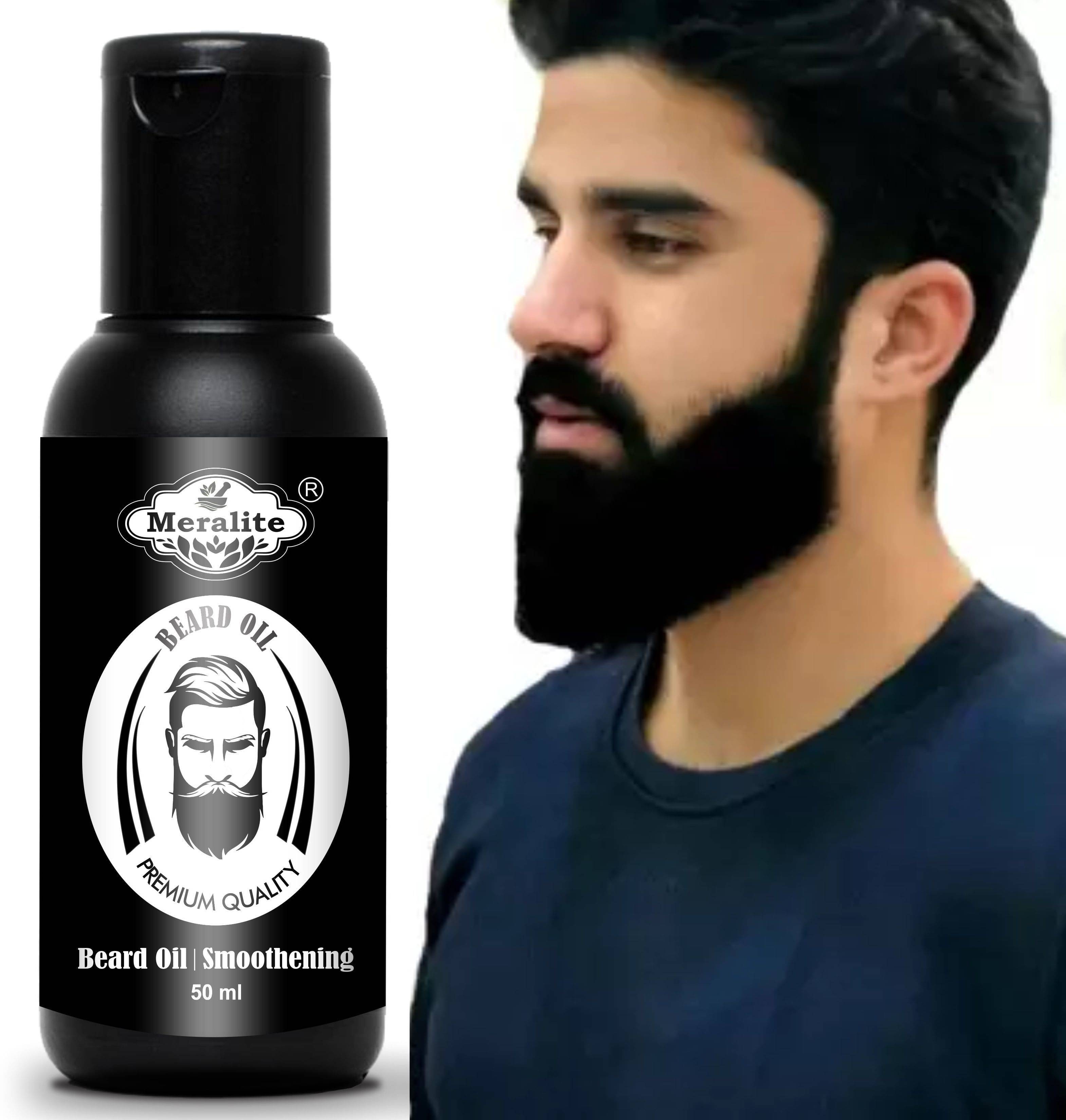 MERALITE - 50mL Promotes Beard Growth Beard Oil ( Pack of 1 ) MERALITE - 50mL Promotes Beard Growth Beard Oil ( Pack of 1 )