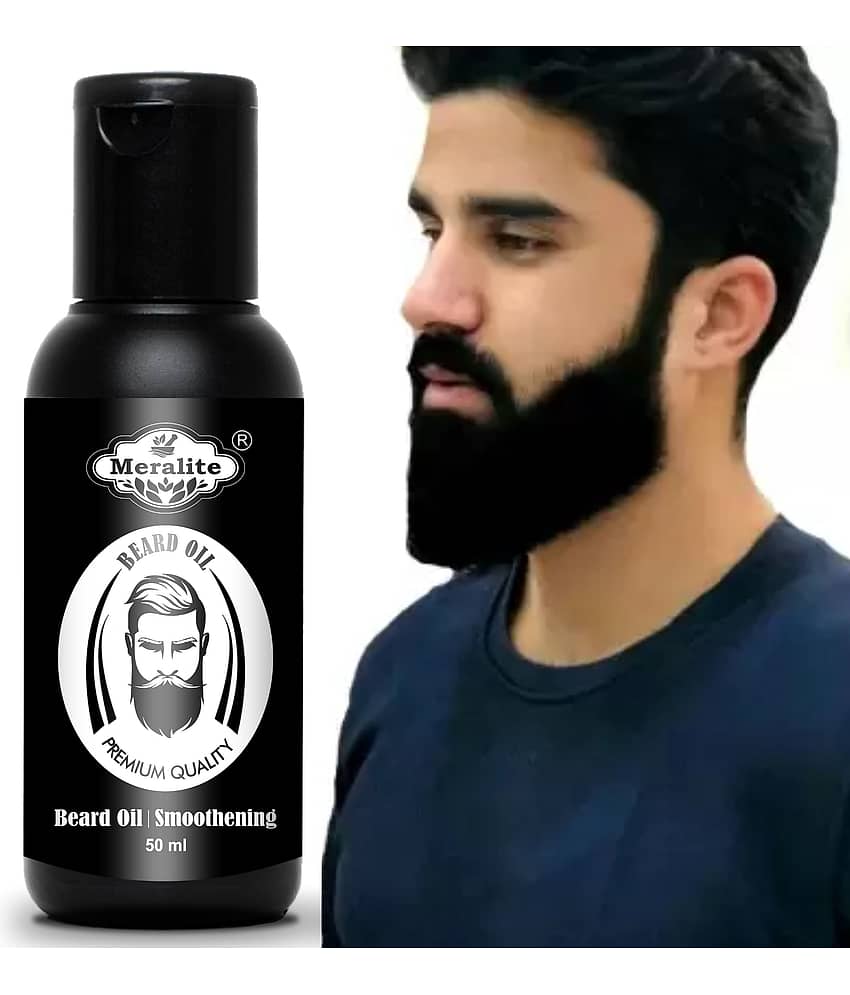 MERALITE - 50mL Promotes Beard Growth Beard Oil ( Pack of 1 ) - Beard Care and Tools | Buy online on ZillyBuy