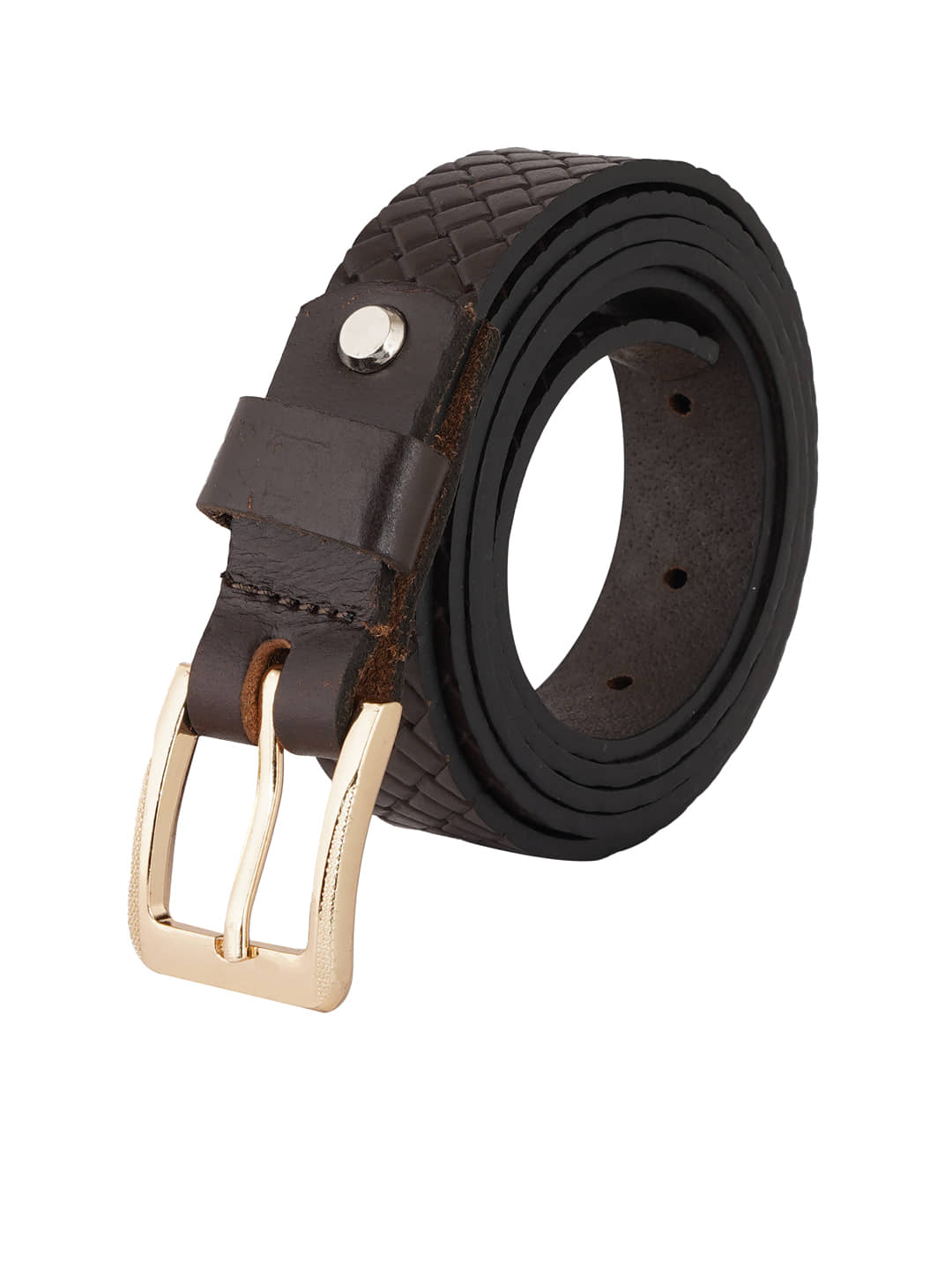 STYLE SHOES - Leather Women's Braided Belt ( Pack of 1 )