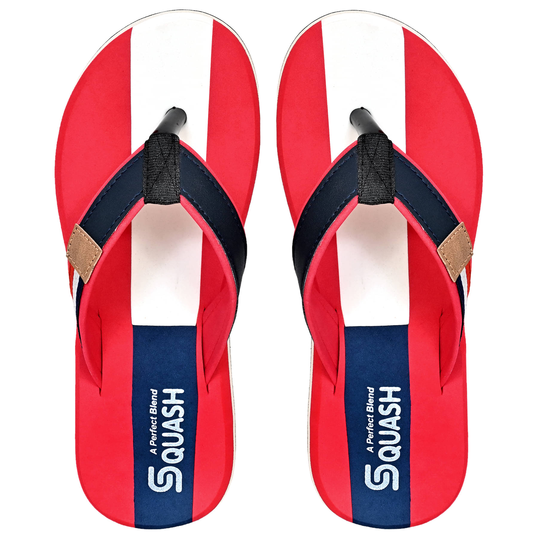     			Squash - Red Men's Thong Flip Flop