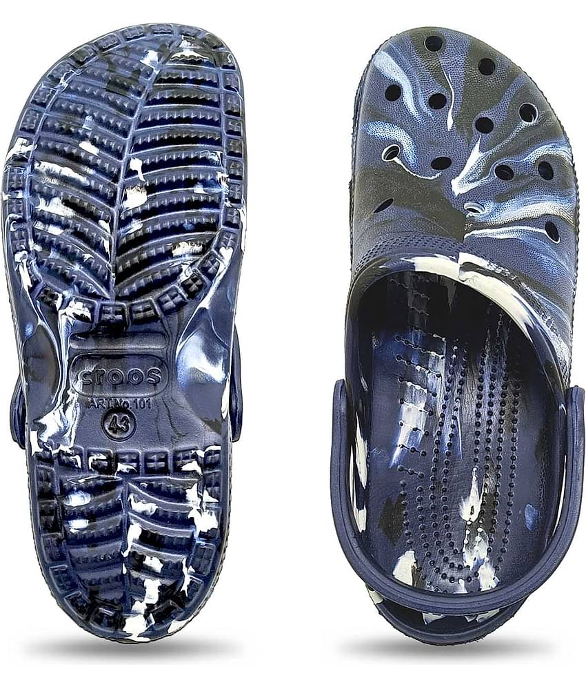 ZURU BUNCH - Blue Men's Toe covered Flip Flop