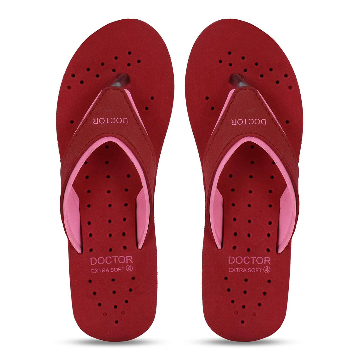 DOCTOR EXTRA SOFT - Pink Women's Thong Flip Flop DOCTOR EXTRA SOFT - Pink Women's Thong Flip Flop