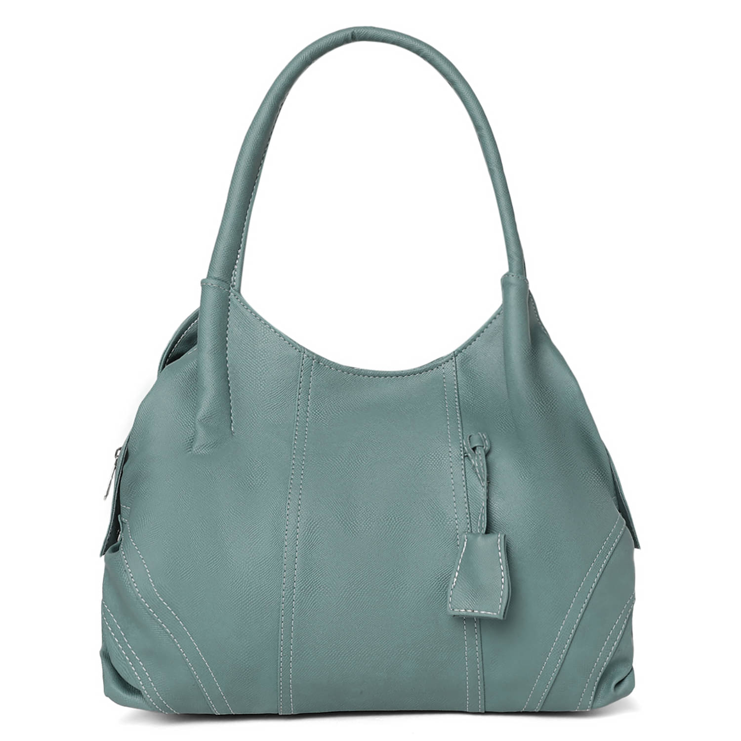     			Fostelo - Grey Melange PU Shoulder Bag